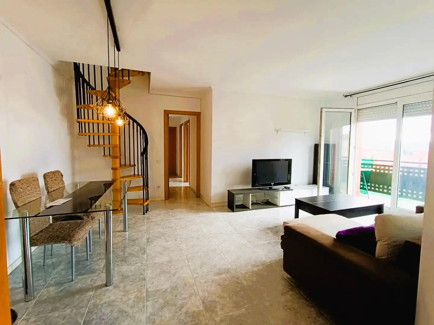 Living room of Attic for sale in Ripollet  with Heating, Terrace and Storage room