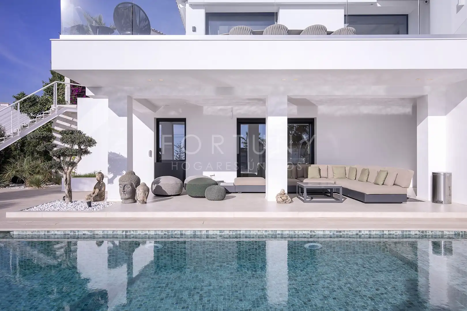 Terraza de Casa o chalet en venta en Marbella con Aire acondicionado, Calefacción y Jardín privado