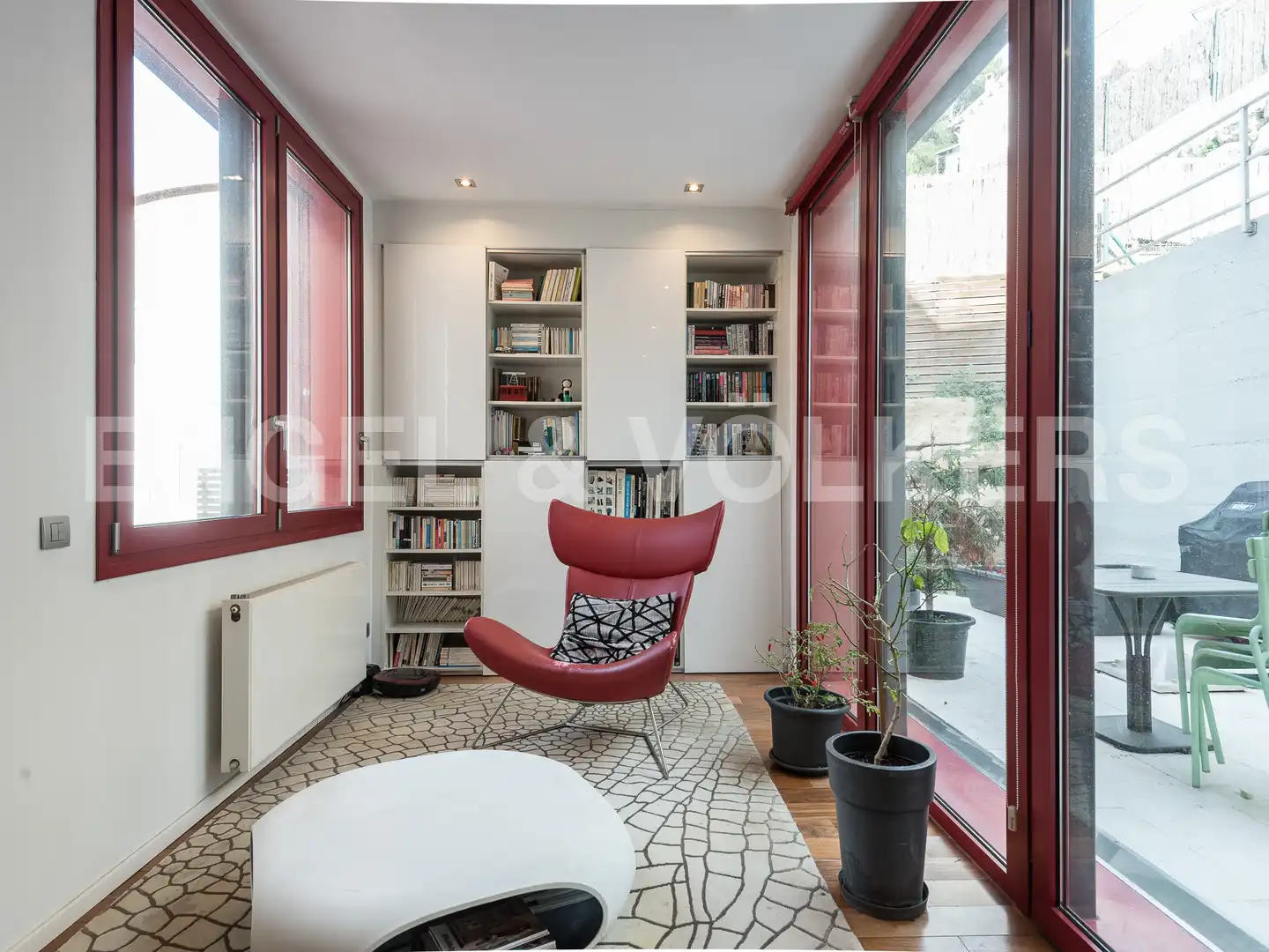 Sala de estar de Casa o chalet en venta en Barcelona con Aire acondicionado, Calefacción y Jardín privado