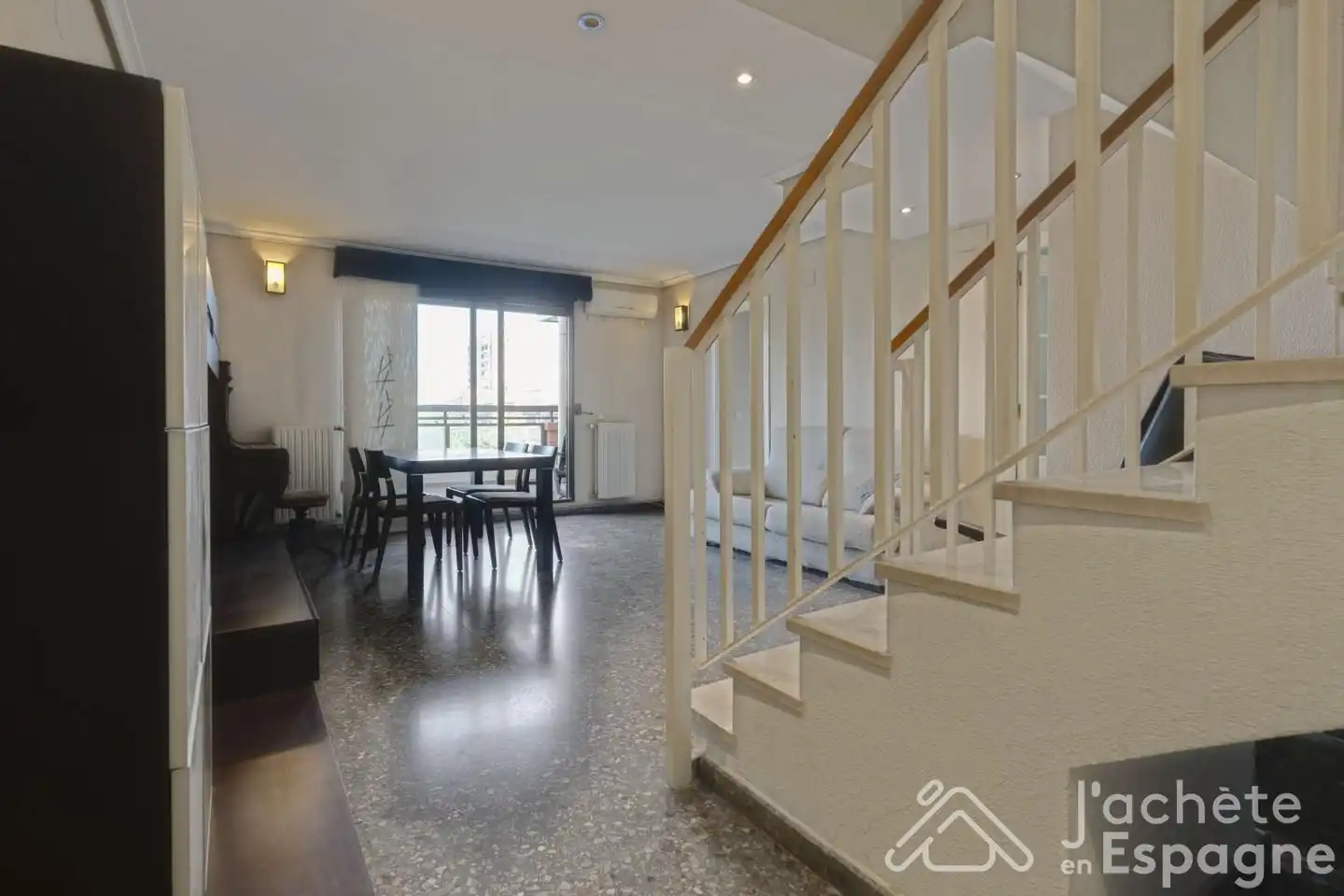 Wohnzimmer von Maisonette zum Verkauf in Valencia mit Klimaanlage, Heizung und Terrasse