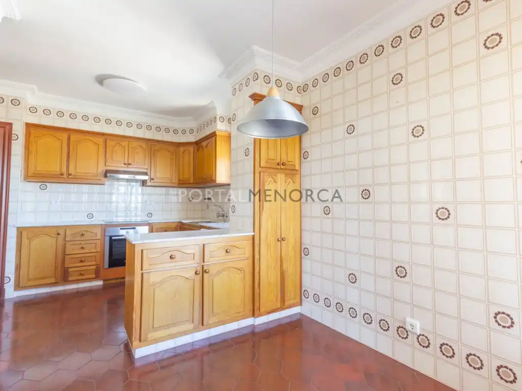 Cocina de Piso en venta en Maó - Mahón con Terraza y Balcón