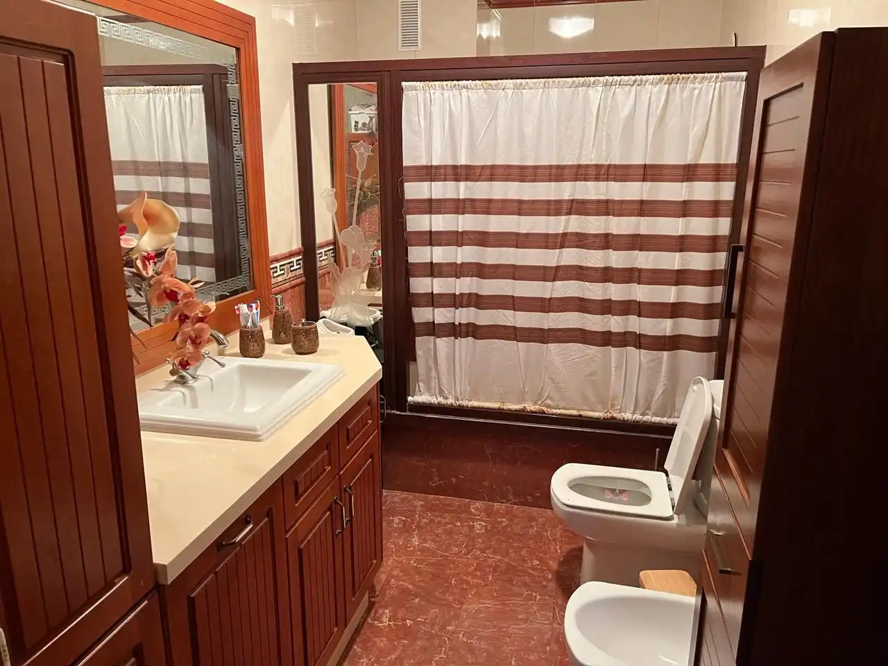 Baño de Casa o chalet en venta en Los Realejos con Terraza, Amueblado y Balcón