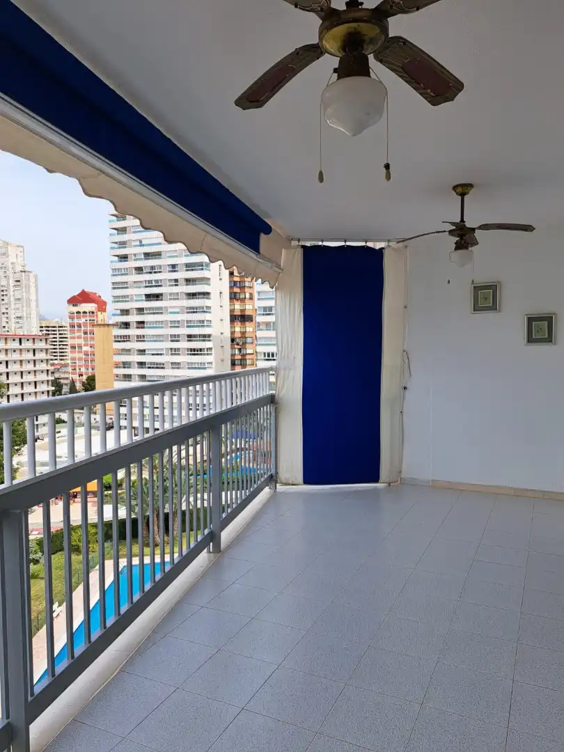 Balcony of Apartments for sale in Benidorm  with Air Conditioner, Terrace and Furnished