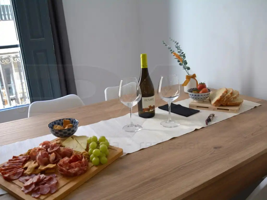 Dining room of Flat for share in Tarragona  with Air Conditioner, Furnished and Oven