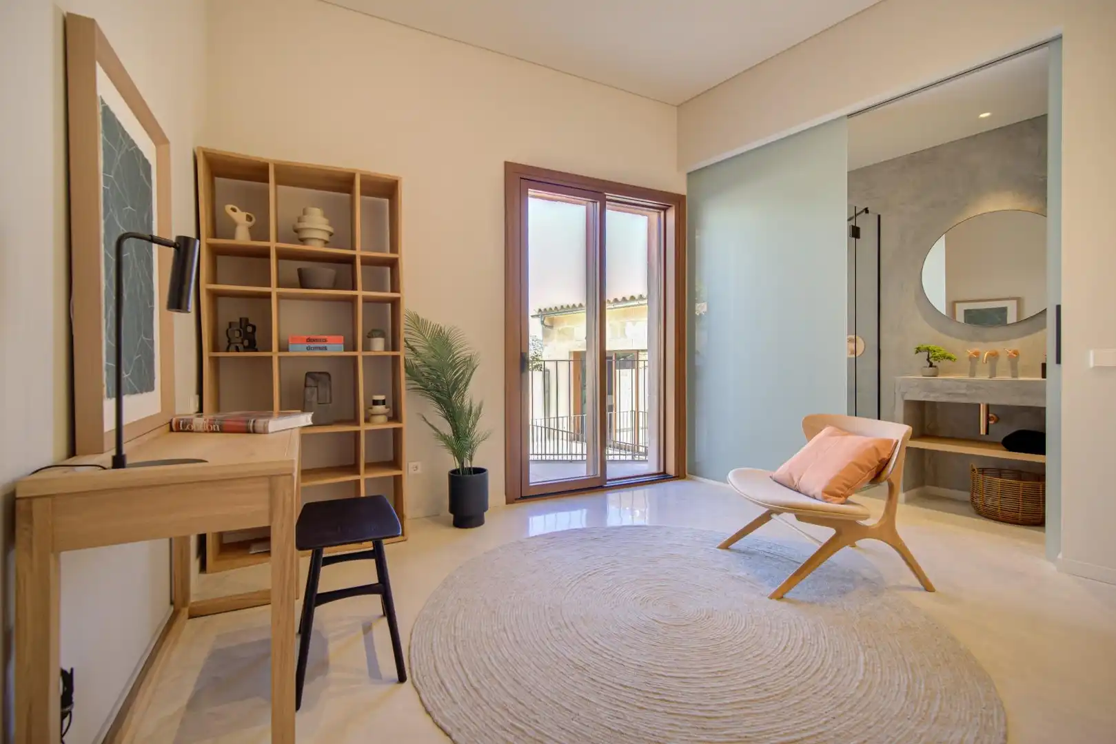 Balcony of Houses for sale in Campanet  with Air Conditioner, Heating and Furnished