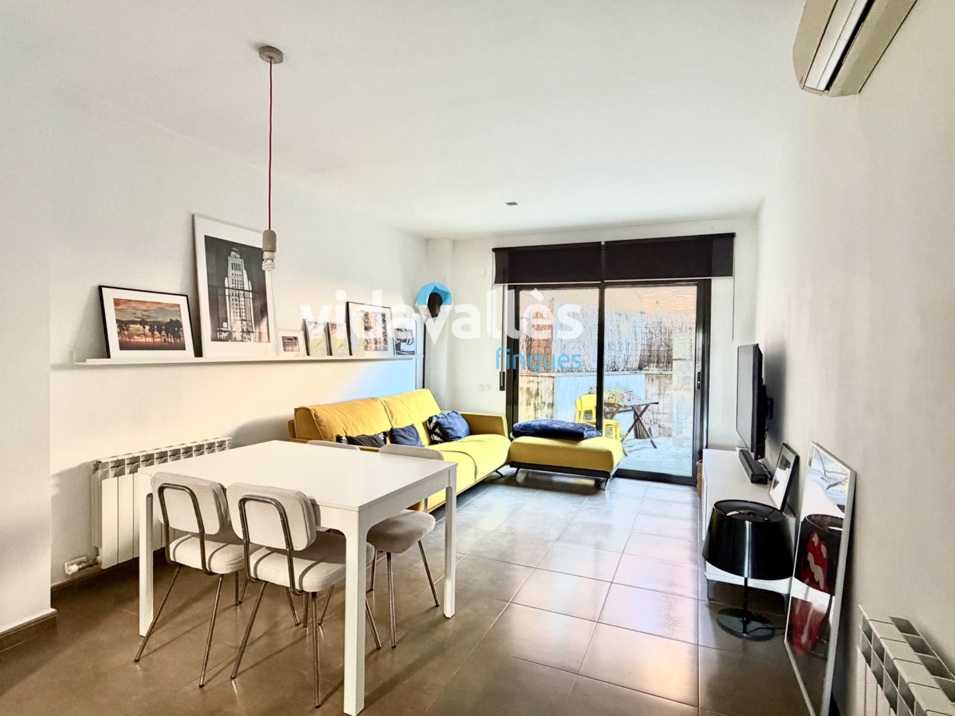 Sala de estar de Piso en venta en Cardedeu con Calefacción, Terraza y Horno