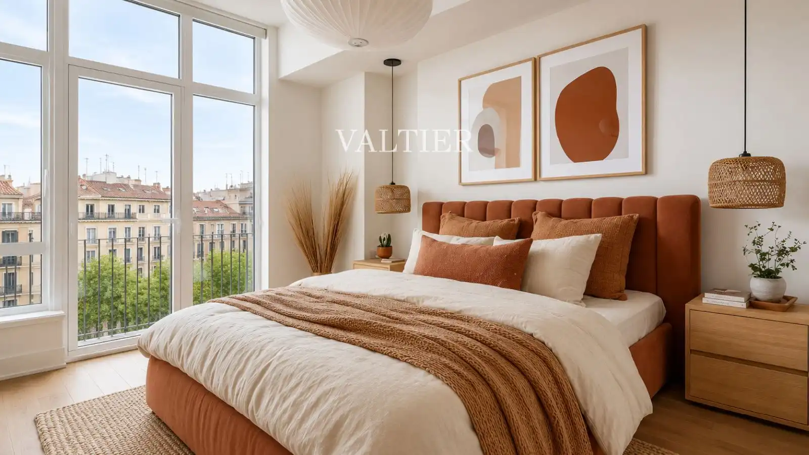 Bedroom of Attic for sale in Madrid  with Air Conditioner, Terrace and Furnished