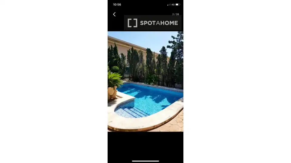 Piscina de Piso para compartir en Alicante / Alacant con Aire acondicionado, Terraza y Amueblado