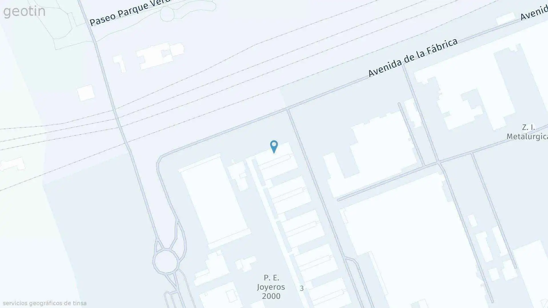Vista exterior de Nave industrial en venta en Córdoba con Alarma
