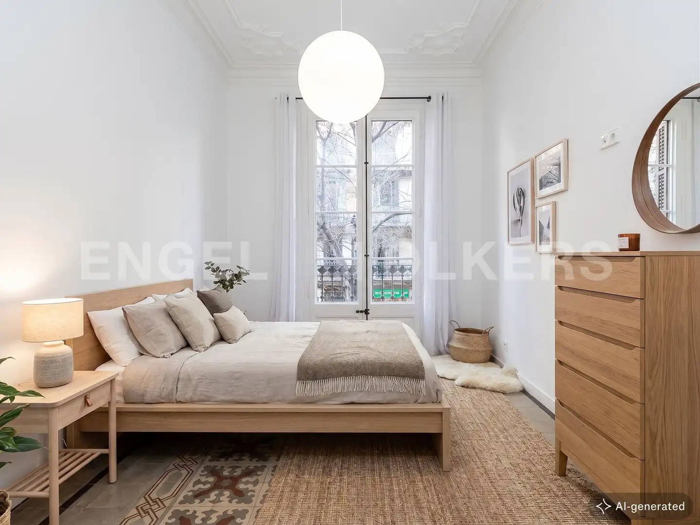 Bedroom of Flat for sale in  Barcelona Capital  with Air Conditioner, Heating and Balcony