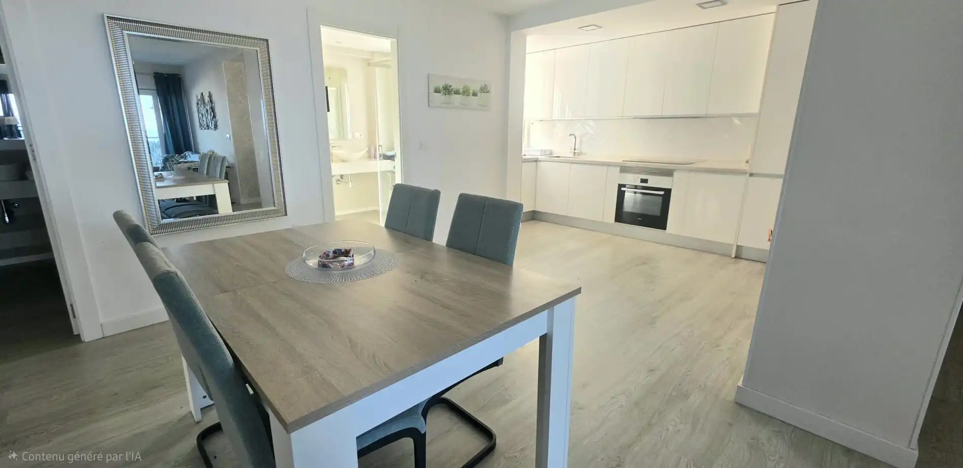 Dining room of Flat for rent in Águilas  with Air Conditioner and Furnished