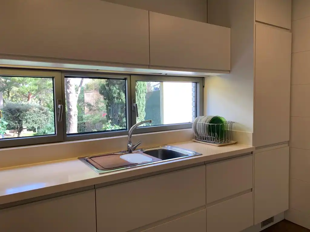 Cocina de Apartamento en venta en Barcelona con Aire acondicionado, Parquet y Terraza