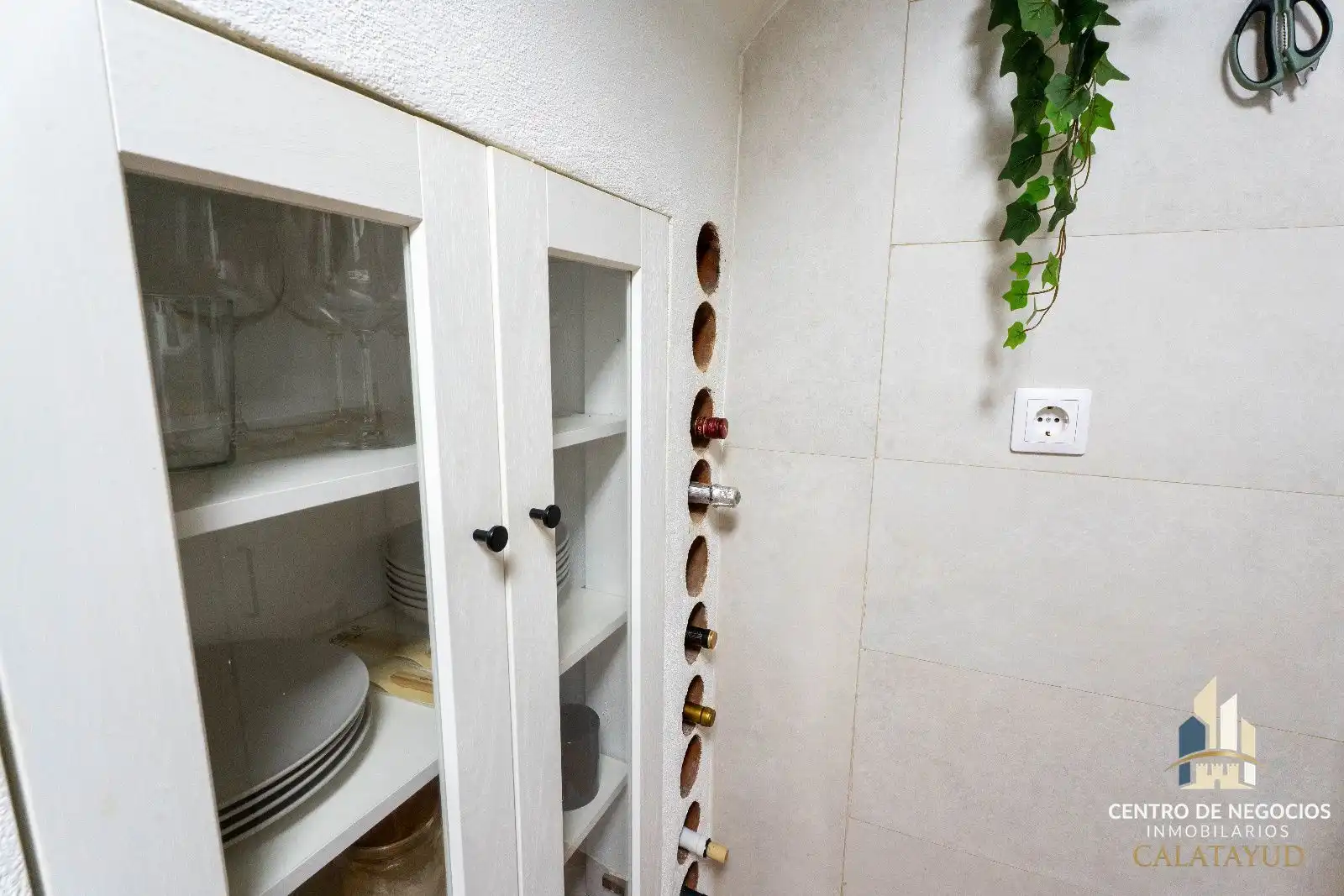 Cocina de Casa o chalet en venta en Maluenda con Calefacción, Terraza y Amueblado