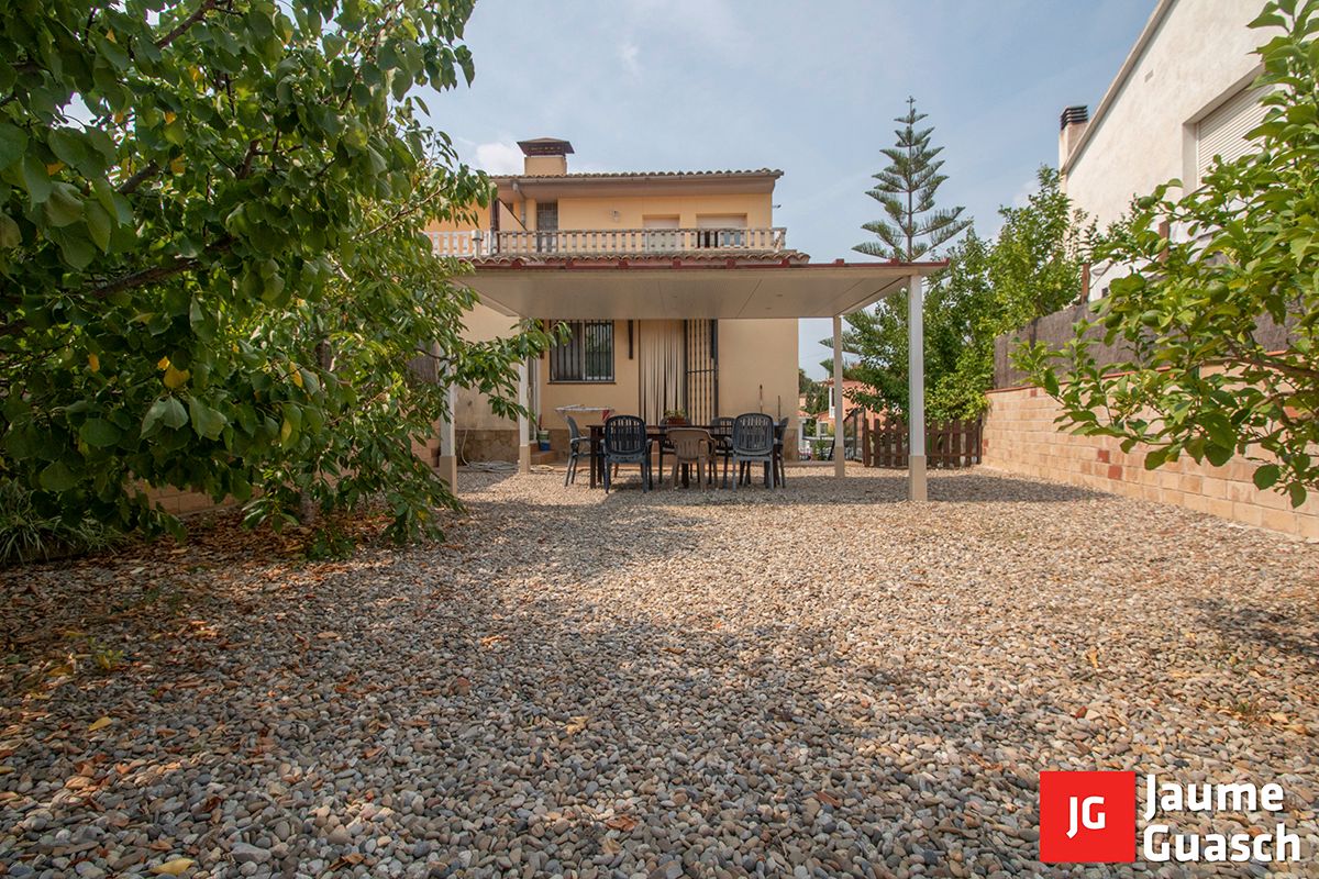 Terrace of Single-family semi-detached for sale in La Pobla de Montornès    with Heating, Private garden and Terrace