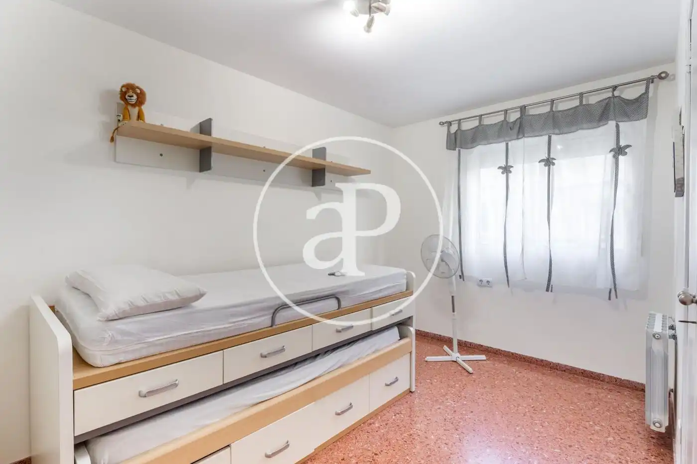 Bedroom of Flat for rent in Valencia  with Heating, Furnished and Balcony