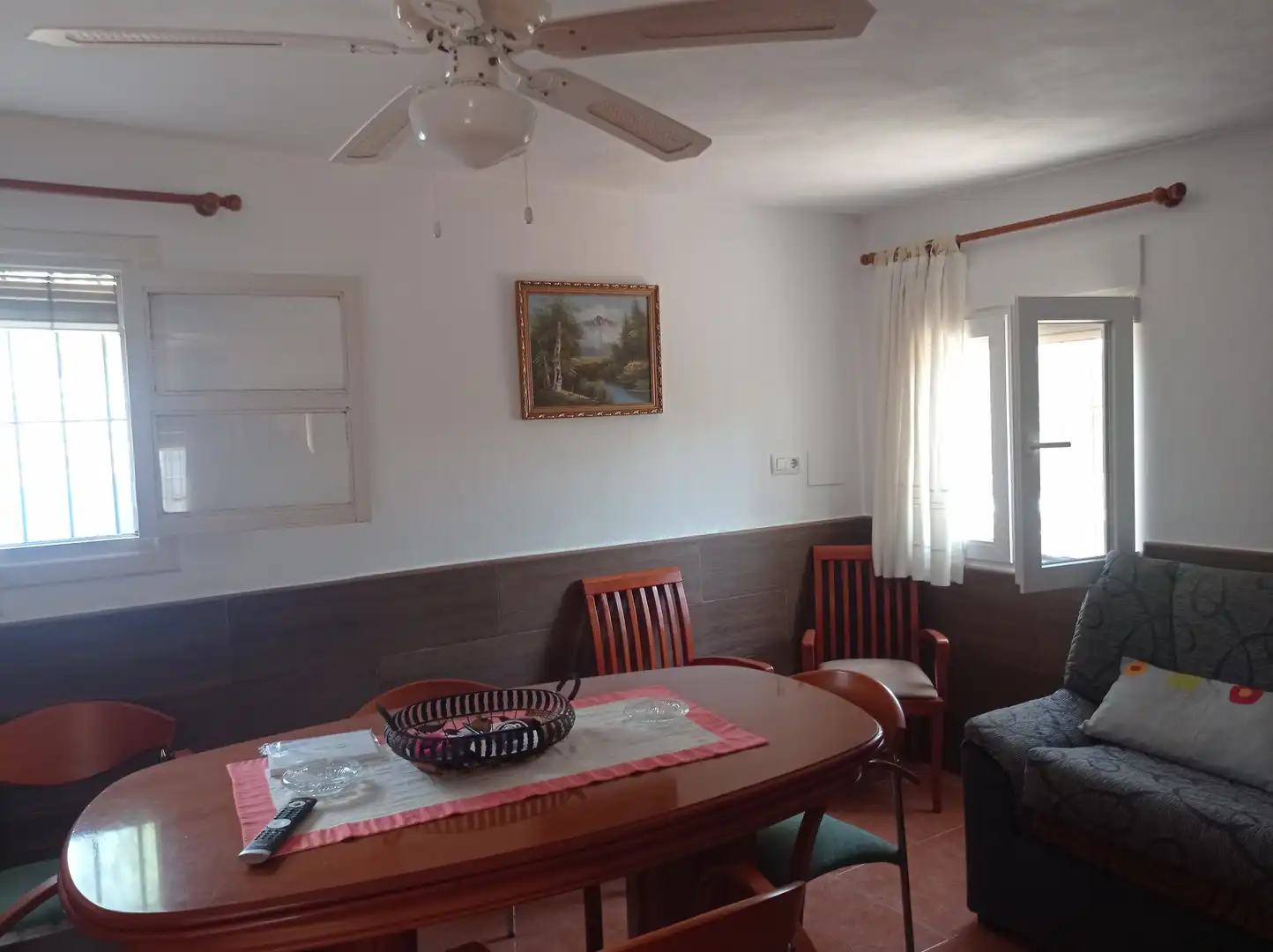 Comedor de Finca rústica en venta en Fuente Álamo de Murcia con Calefacción, Jardín privado y Piscina