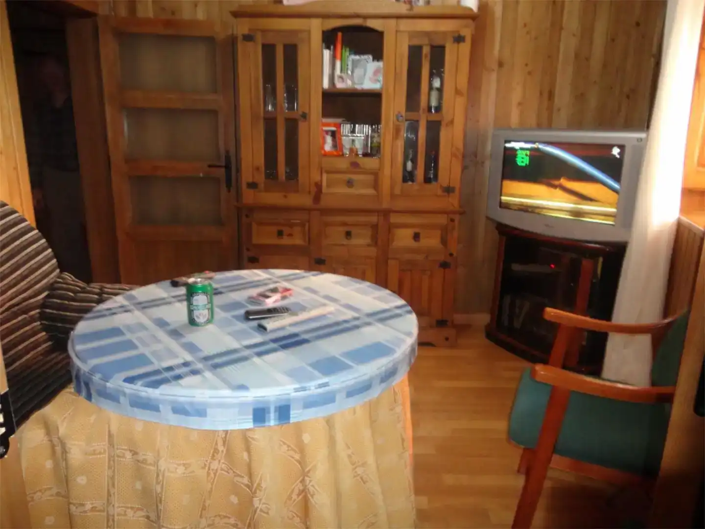 Sala d'estar de Casa adosada en venda en Pinofranqueado amb Aire condicionat, Parquet i Traster