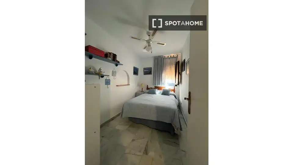 Schlafzimmer von Wohnungen zur untervermieten in Vélez-Málaga mit Klimaanlage, Terrasse und Möbliert