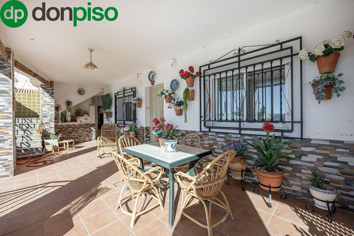 Terrace of Single-family semi-detached for sale in Monachil  with Air Conditioner, Swimming Pool and Balcony