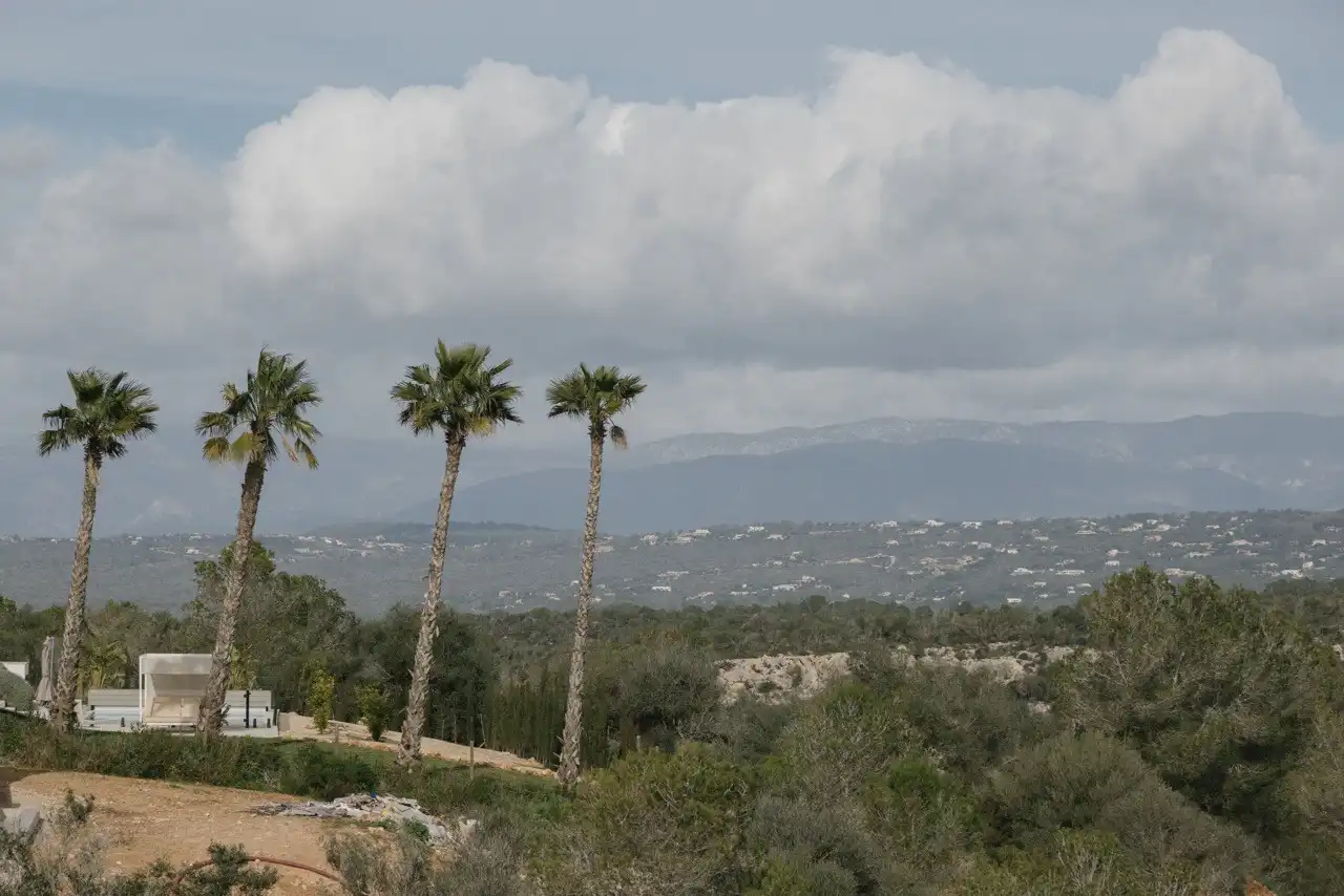 Vista exterior de Casa o xalet en venda en  Palma de Mallorca amb Aire condicionat, Jardí privat i Terrassa