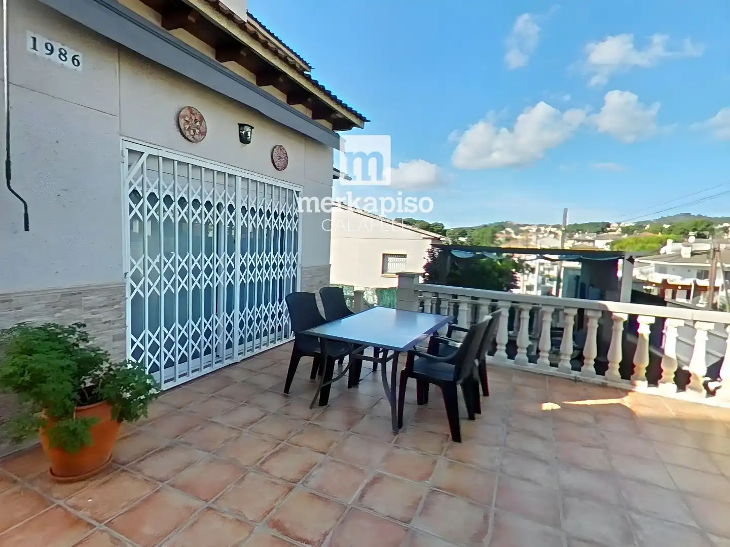 Terraza de Casa adosada en venta en Cunit Residencial