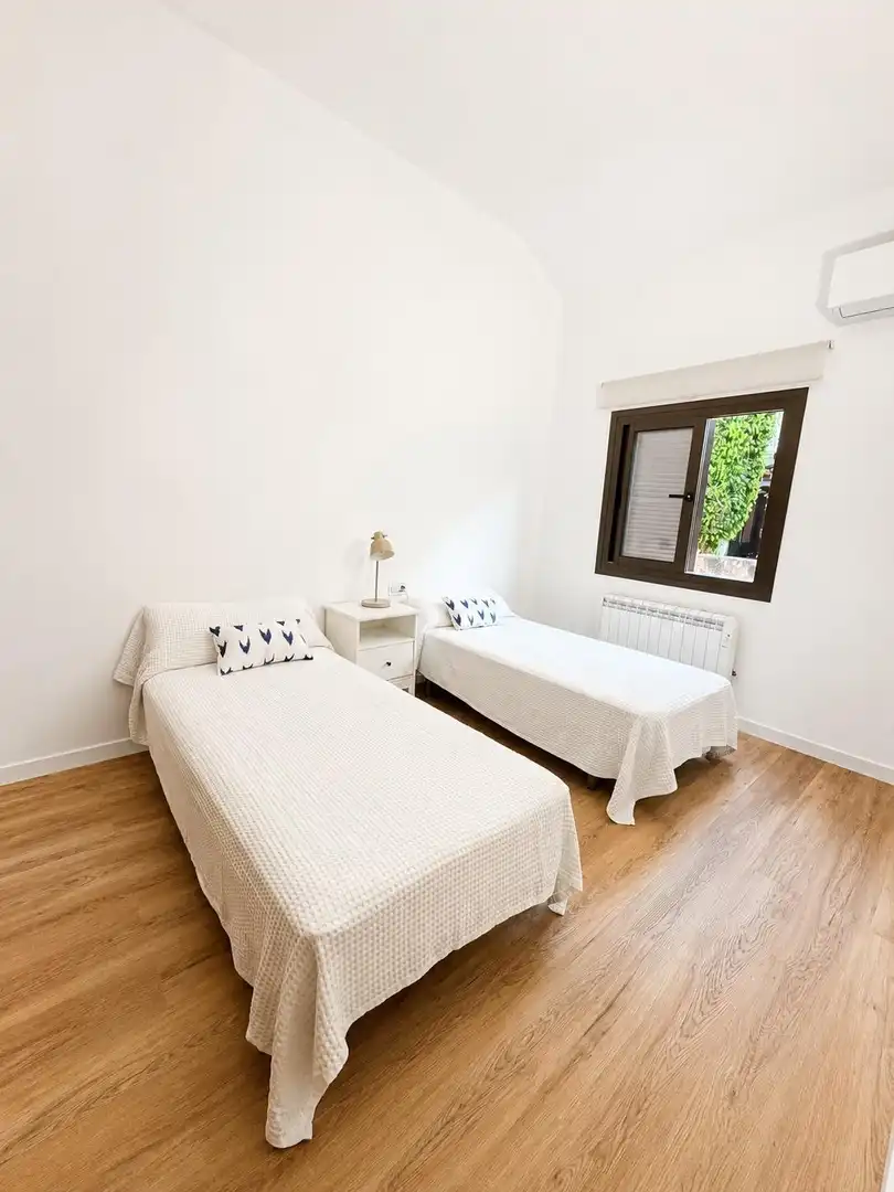 Schlafzimmer von Einfamilien-Reihenhaus zur Miete in Calvià mit Klimaanlage, Terrasse und Abstellraum