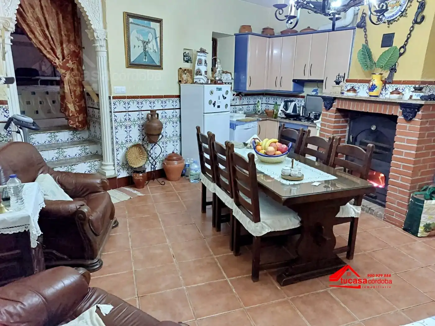Cocina de Casa o chalet en venta en Villanueva del Rey con Piscina