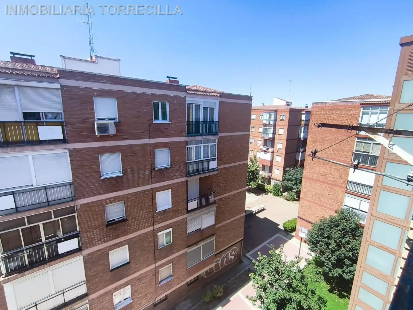 Vista exterior de Pis en venda en Valladolid amb Calefacció, Terrassa i Moblat