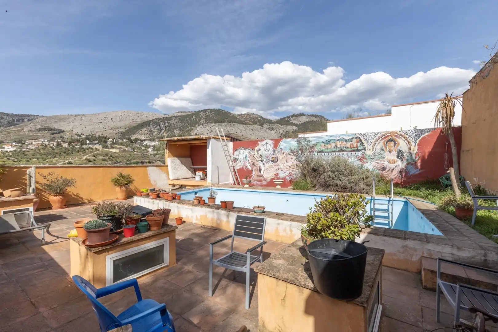 Terrassa de Casa o xalet en venda en Alfacar amb Jardí privat i Piscina