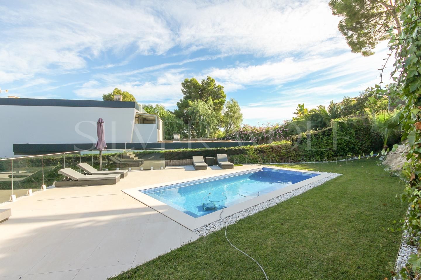 Jardín de Casa o chalet en venta en Castelldefels con Aire acondicionado, Calefacción y Jardín privado