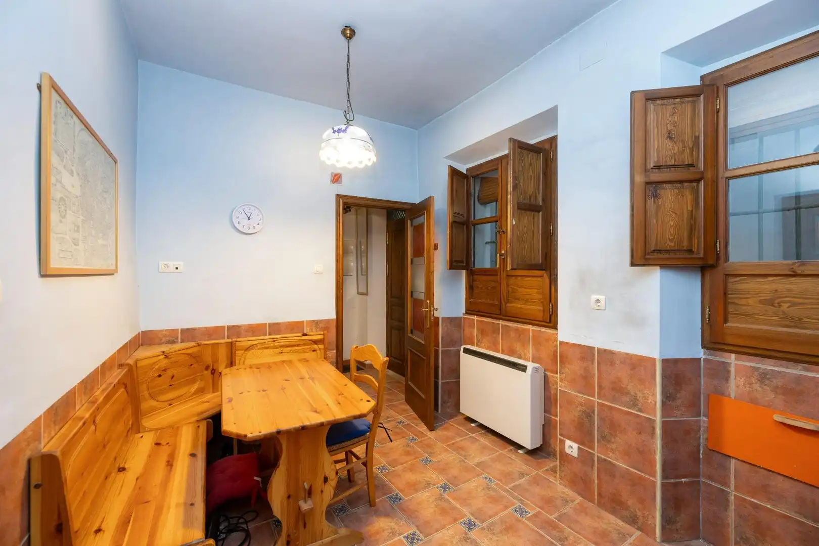 Cuina de Casa o xalet en venda en Granada amb Aire condicionat, Terrassa i Moblat