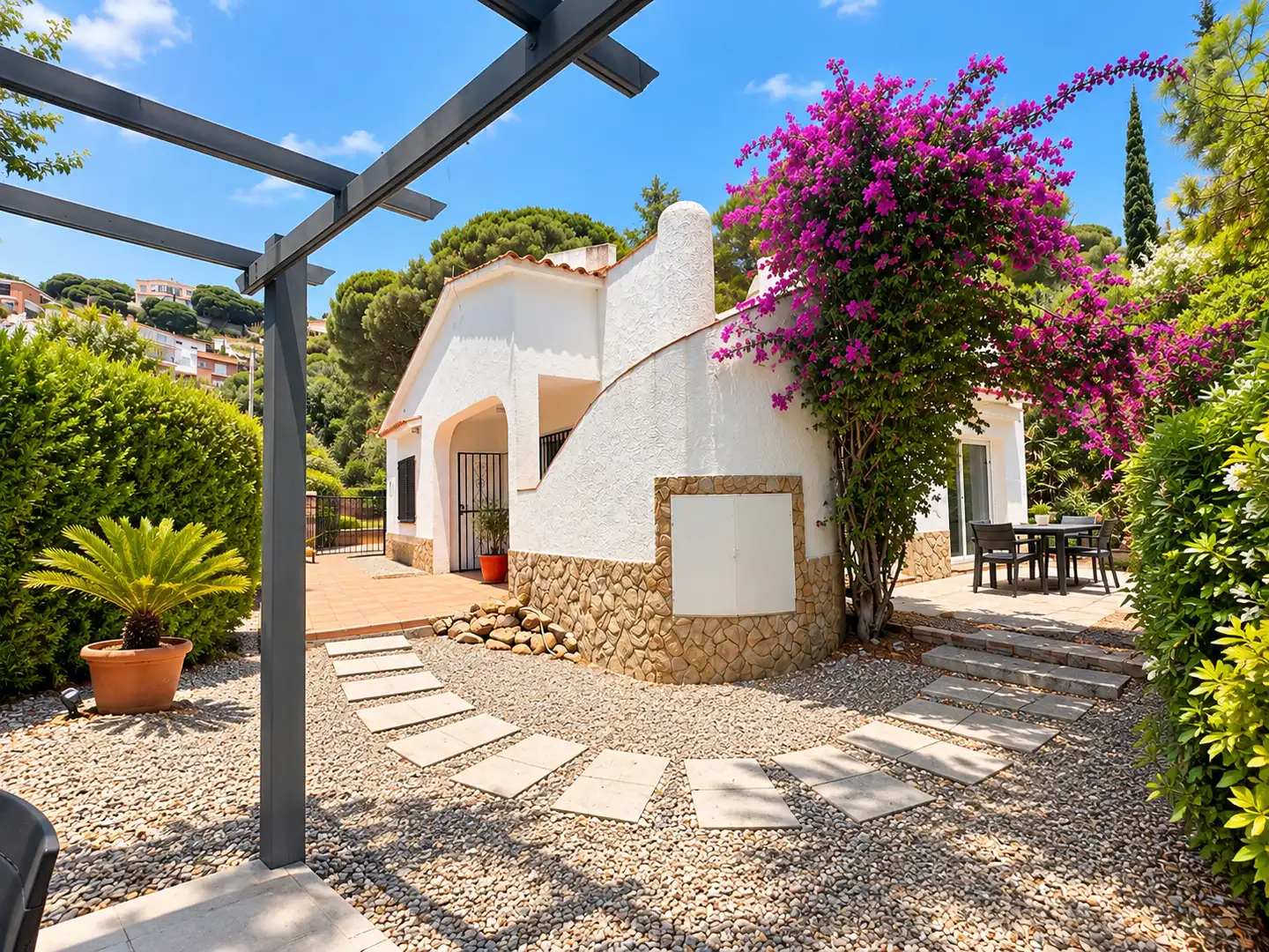 Garden of Houses for sale in Lloret de Mar  with Private garden and Oven