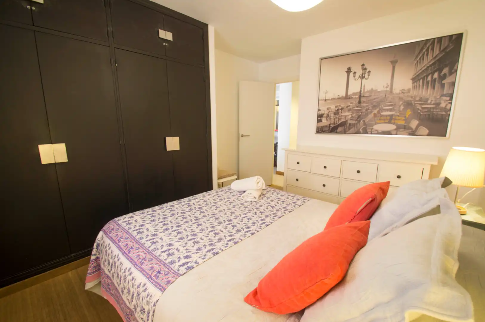 Schlafzimmer von Wohnungen zur Miete in Tarifa mit Terrasse, Möbliert und Gemeinschaftspool