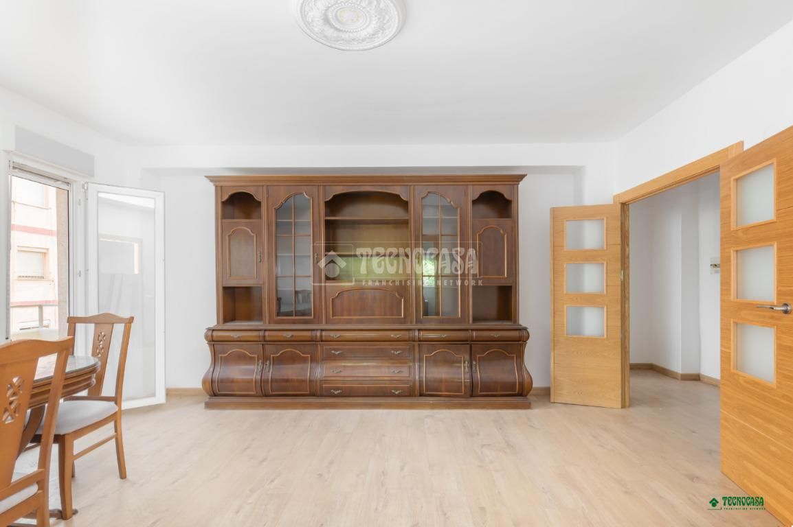 Living room of Flat for sale in  Almería Capital  with Heating, Terrace and Balcony