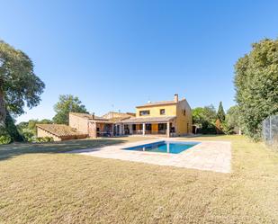 Garden of House or chalet for sale in Garrigàs  with Air Conditioner, Terrace and Swimming Pool