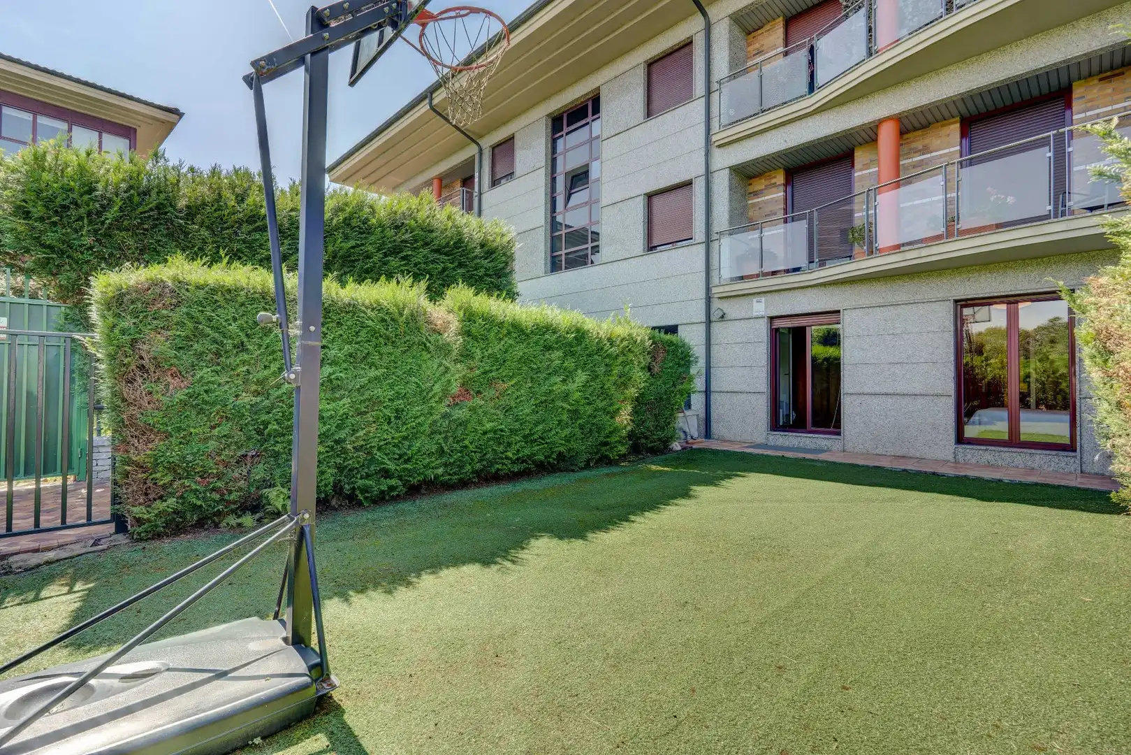 Garten von Wohnung zur Miete in Donostia - San Sebastián  mit Heizung, Privatgarten und Terrasse