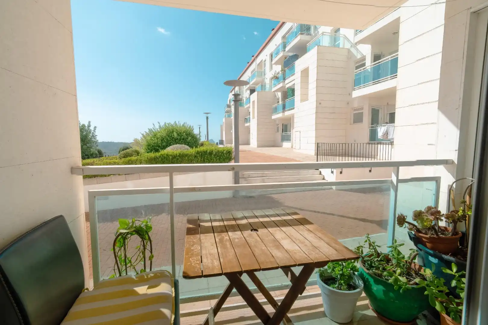 Terraza de Planta baja en venta en Benissa con Piscina comunitaria