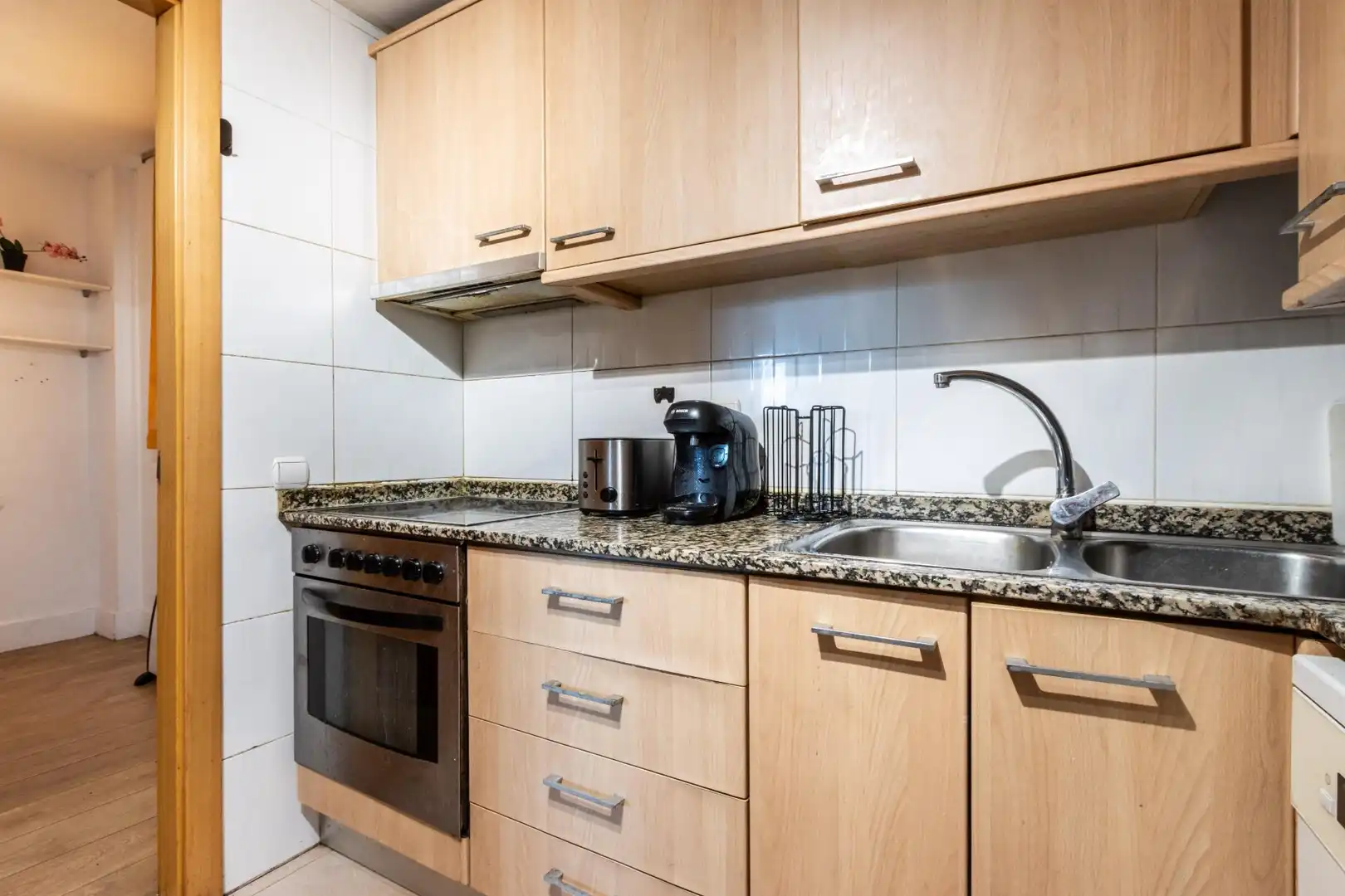 Kitchen of Flat for sale in Amposta  with Air Conditioner and Terrace