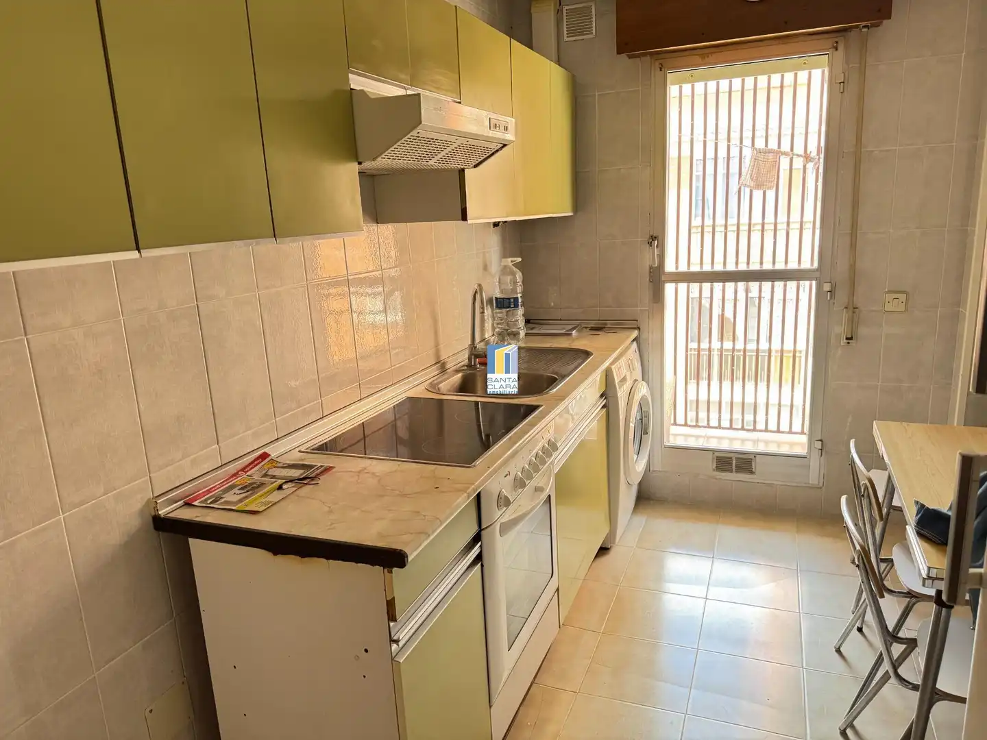 Kitchen of Flat for sale in Zamora Capital   with Heating, Parquet flooring and Terrace