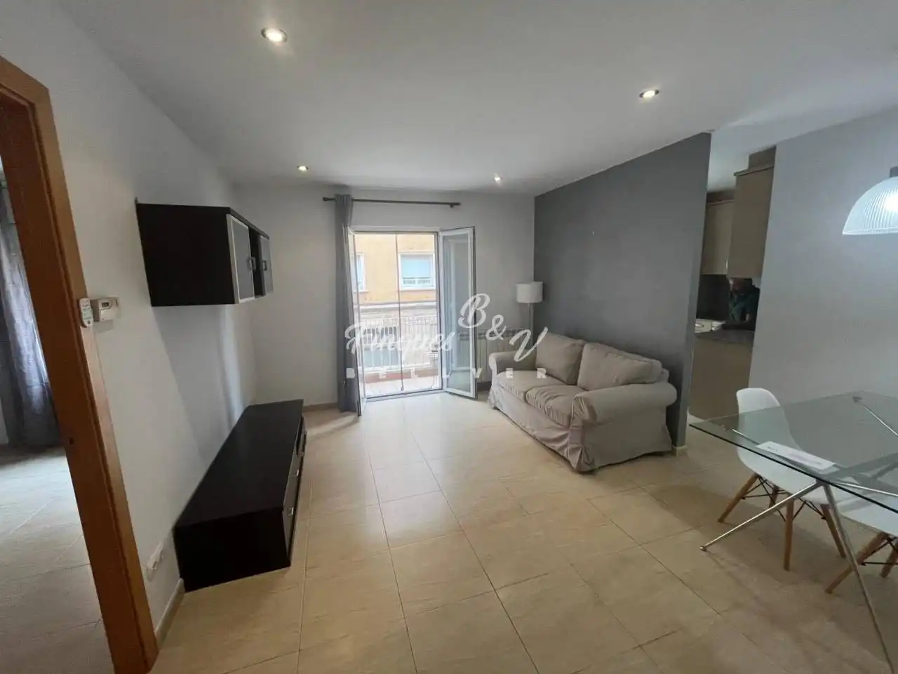 Sala de estar de Piso en venta en Manresa con Aire acondicionado, Calefacción y Trastero