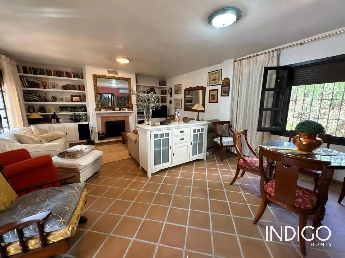 Sala d'estar de Casa o xalet en venda en Mutxamel amb Aire condicionat, Calefacció i Terrassa