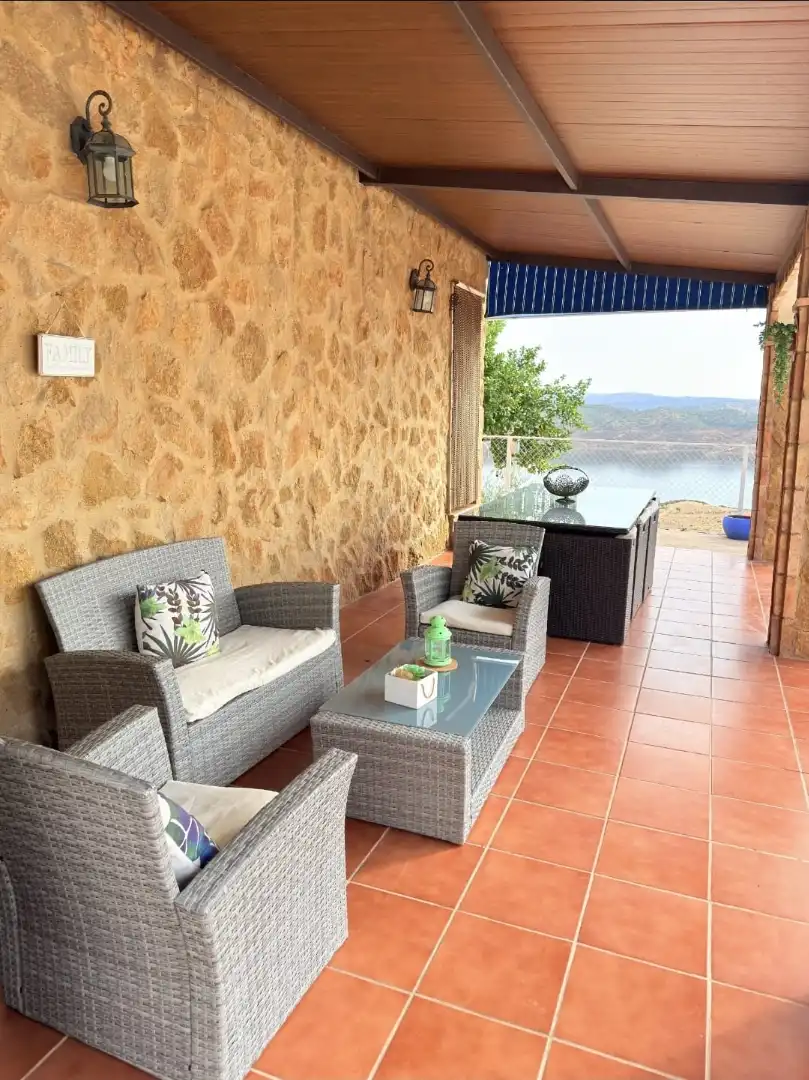 Terraza de Casa o chalet en venta en Almodóvar del Río con Aire acondicionado, Calefacción y Jardín privado