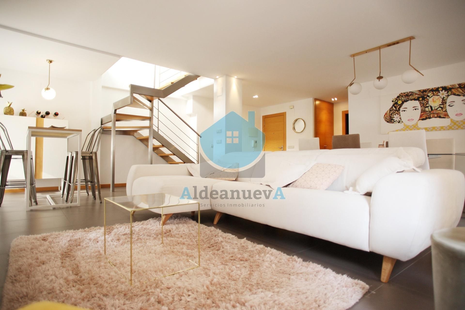 Living room of Attic for sale in Castellón de la Plana / Castelló de la Plana  with Air Conditioner, Heating and Parquet flooring