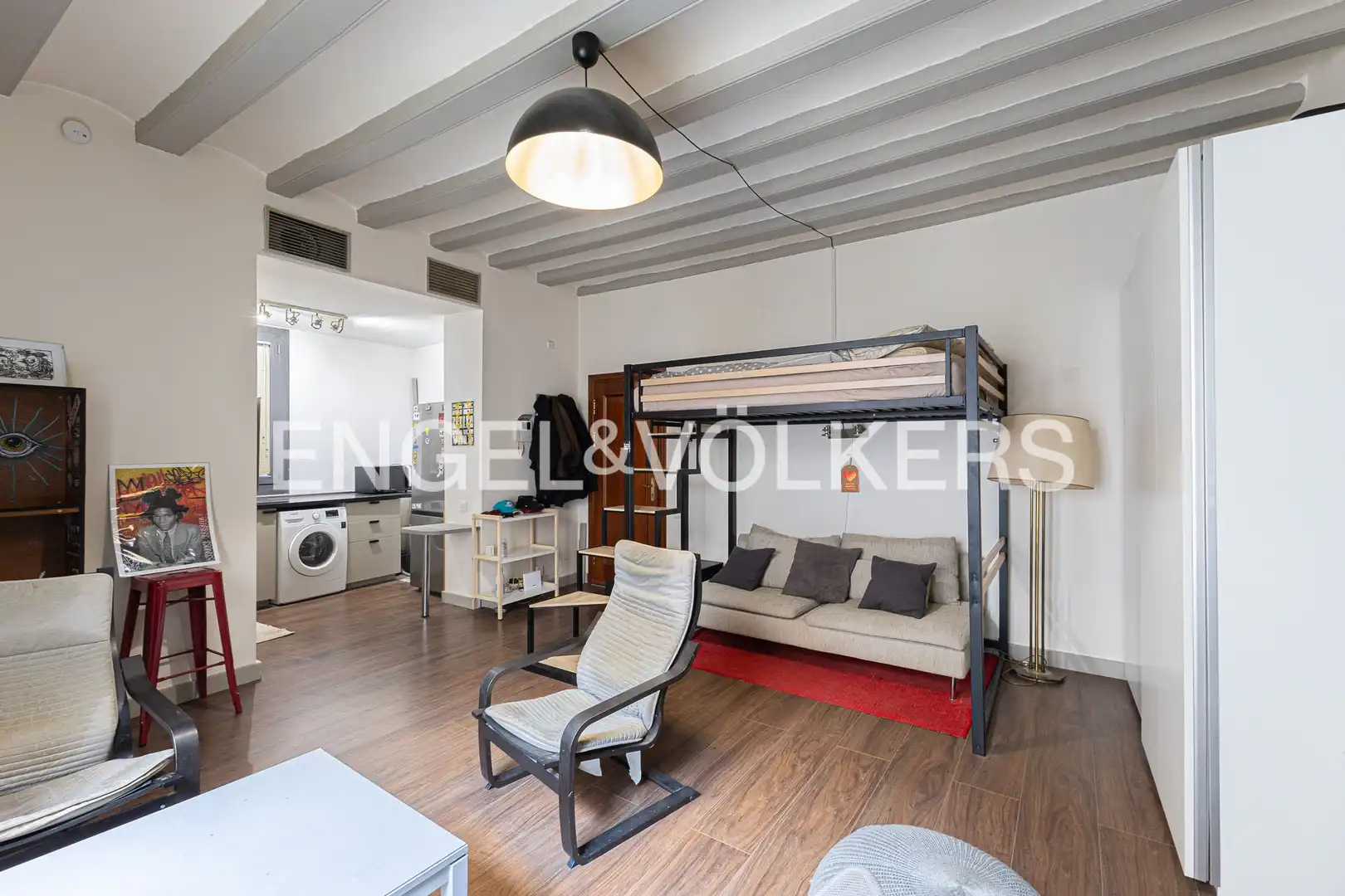 Sala de estar de Piso en venta en Barcelona con Aire acondicionado, Calefacción y Balcón