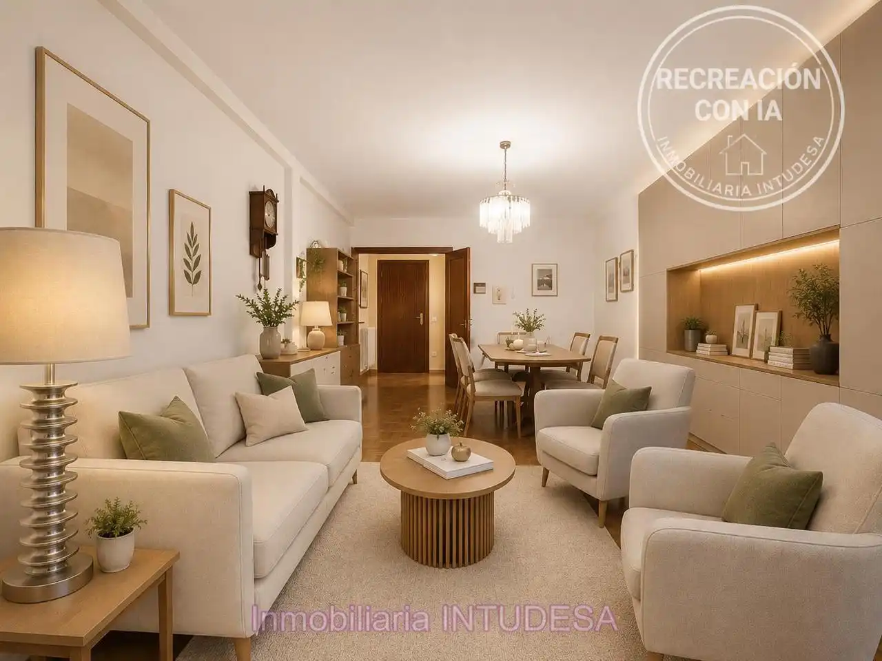 Living room of Flat for sale in Tudela  with Heating, Storage room and Balcony