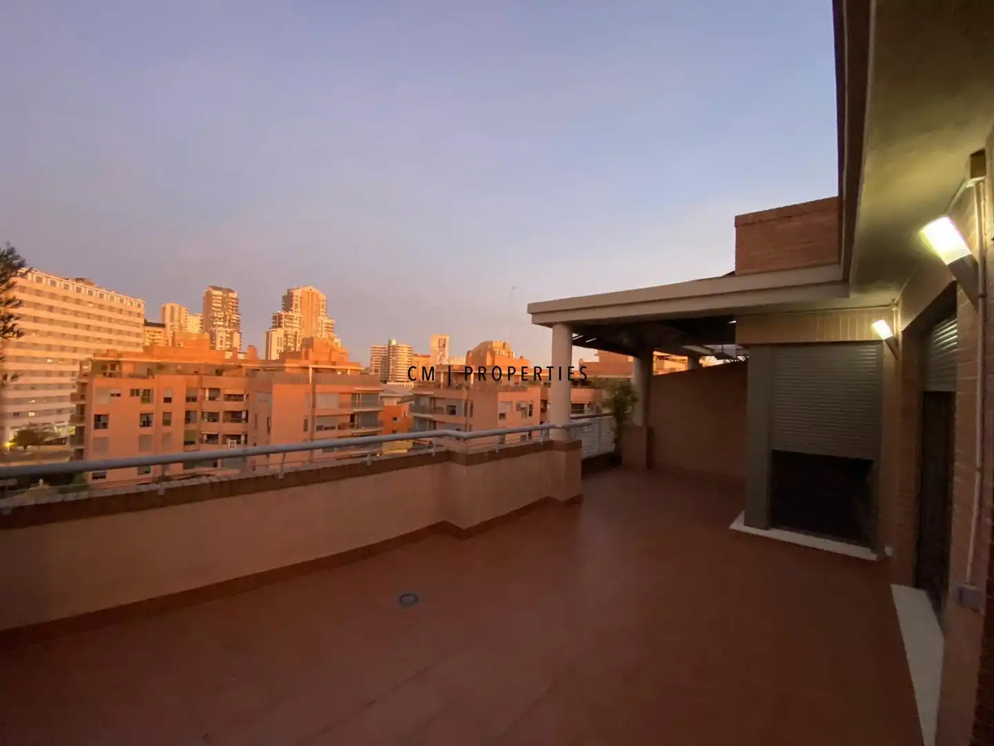 Terrace of Attic for rent in Valencia  with Air Conditioner, Heating and Storage room