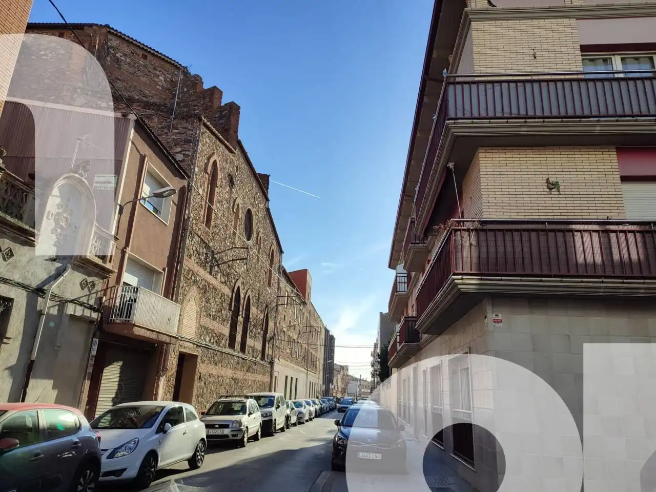 Vista exterior de Garatge en venda en Granollers