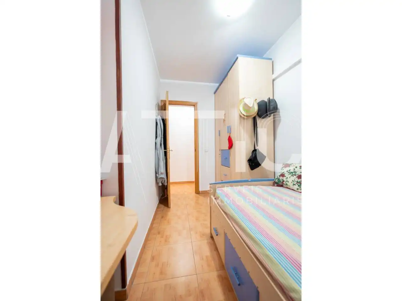Schlafzimmer von Maisonette zum Verkauf in Sabadell mit Klimaanlage, Heizung und Terrasse