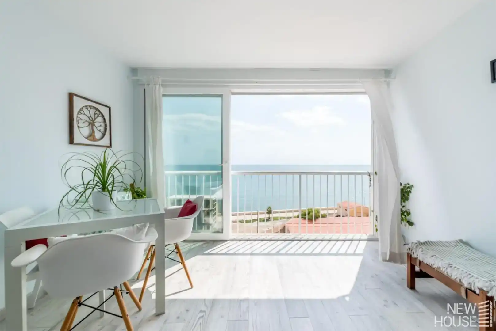 Terrasse von Wohnung zur Miete in Alicante / Alacant mit Klimaanlage und Balkon