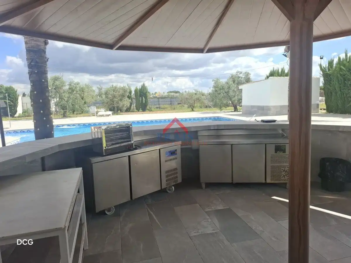 Piscina de Casa o chalet de alquiler en Utrera con Calefacción, Piscina y Amueblado